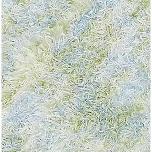 MixIt Essentials Fuzzy Gloves Green Blue Multi Women SOFT One Size Stretch - Picture 2 of 2